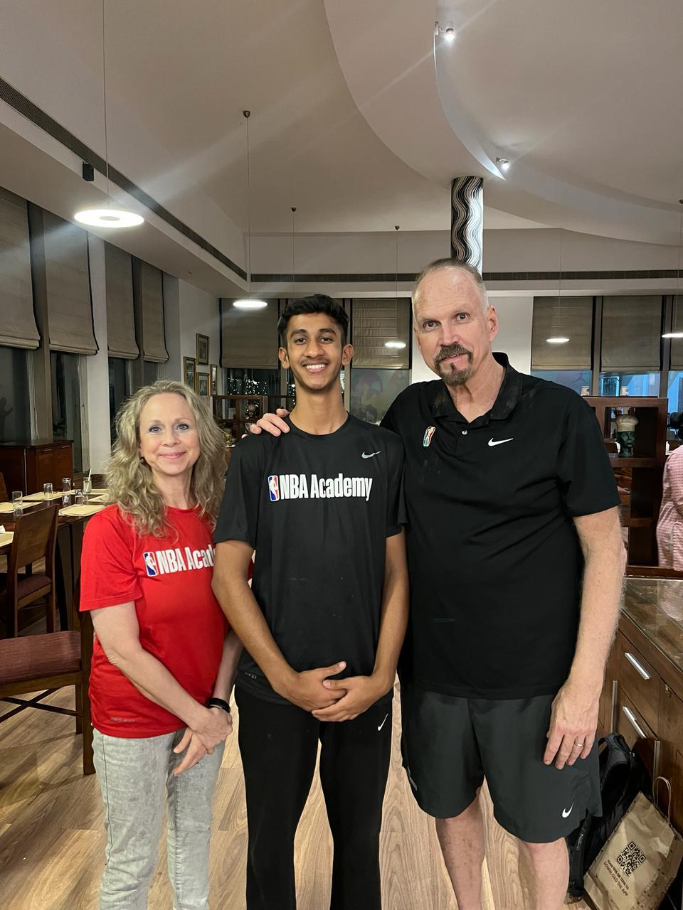 Kushal at NBA Academy India